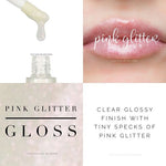 Lip Gloss Pink Glitter